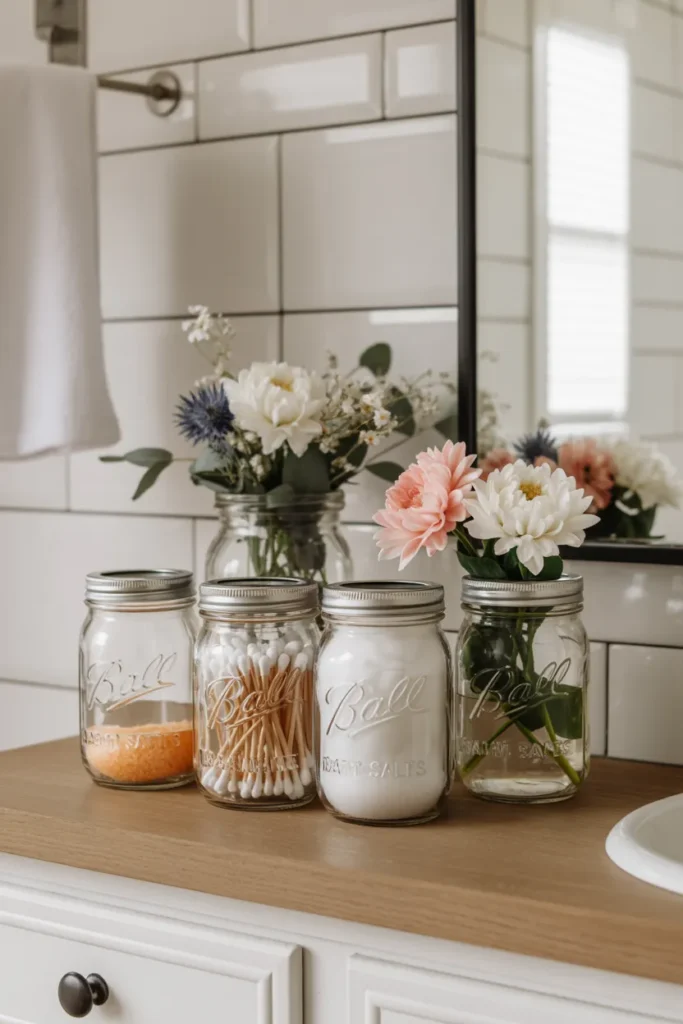 Mason Jar Accents Everywhere