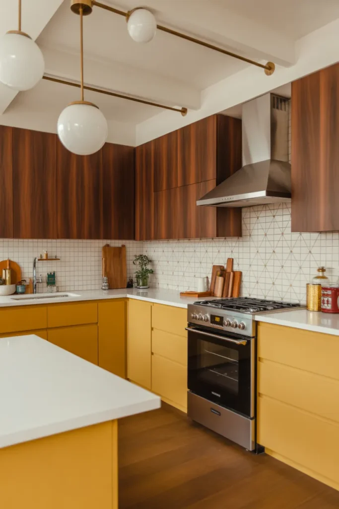 Mid-Century Modern Kitchen Aesthetic