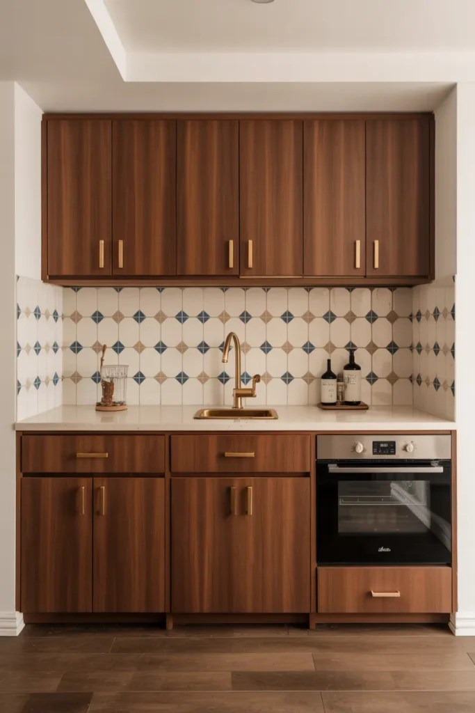 Mid-Century Modern Kitchenette