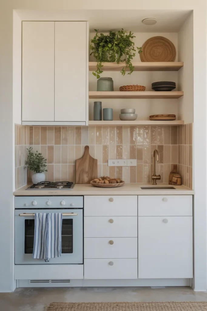  Minimal Coastal Kitchenette