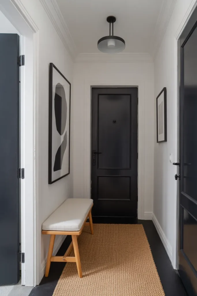 Modern Black-and-White Contrast