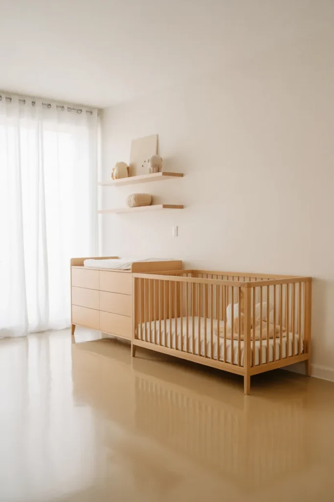 Modern Minimalist Nursery