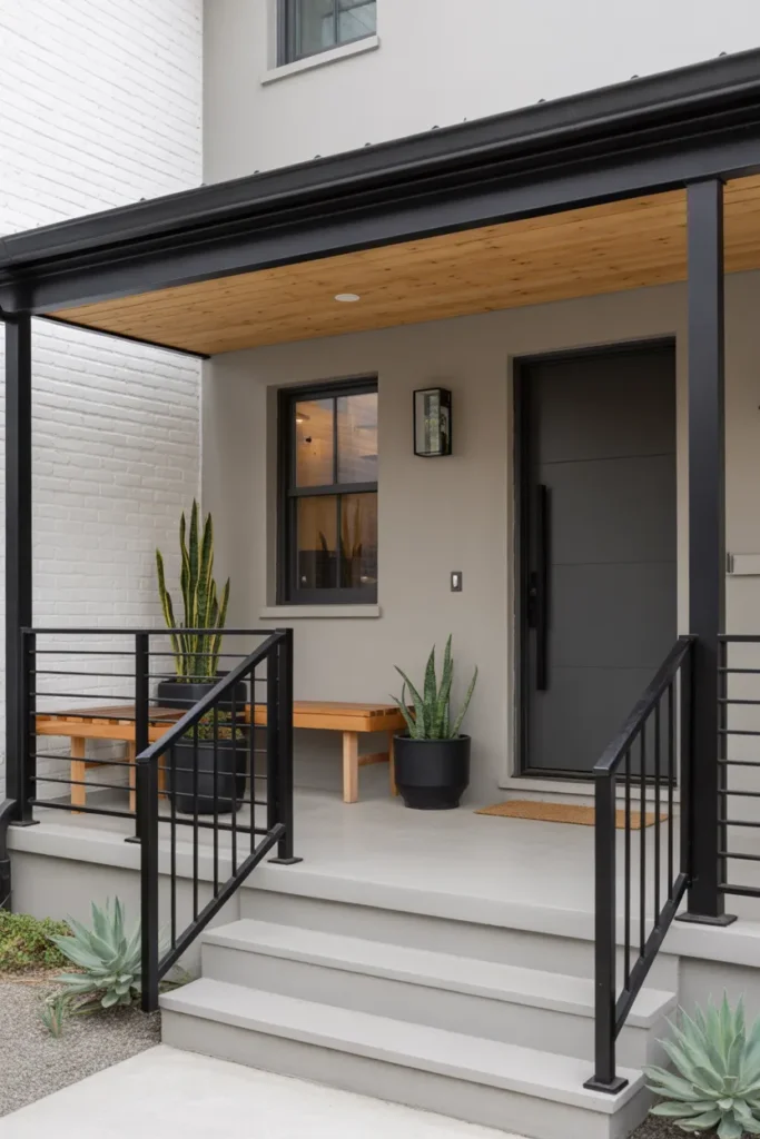 Modern Minimalist Porch Design