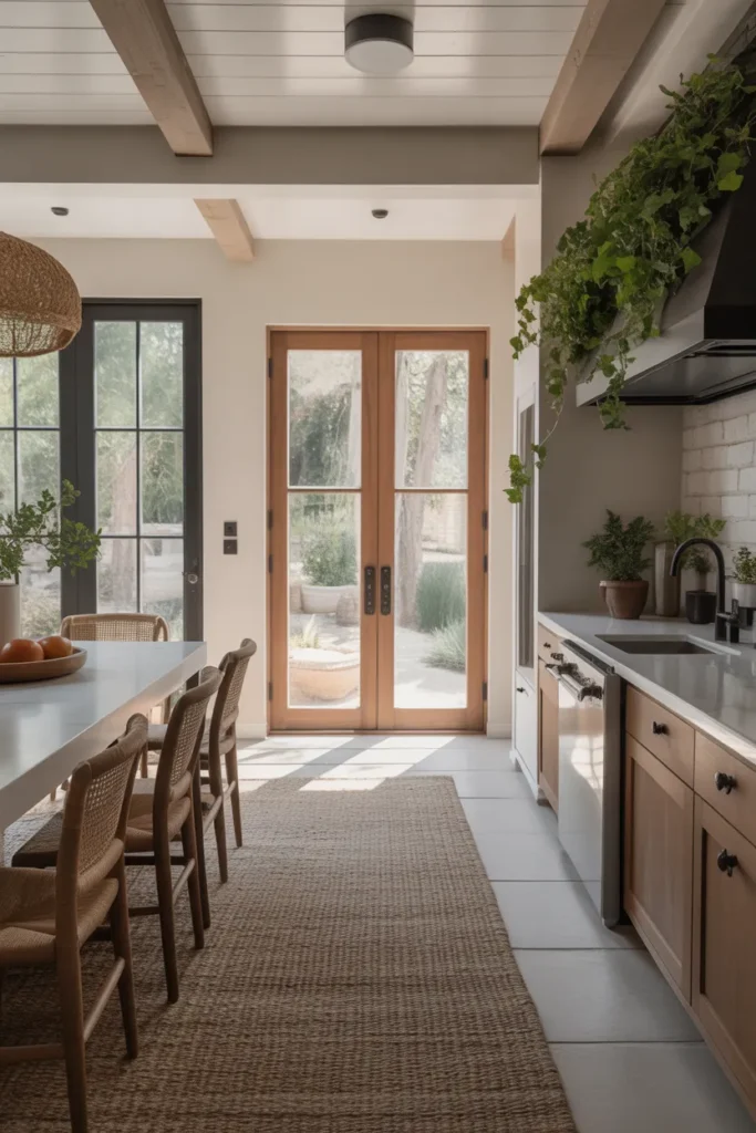  Neutral-Toned Farmhouse Exterior