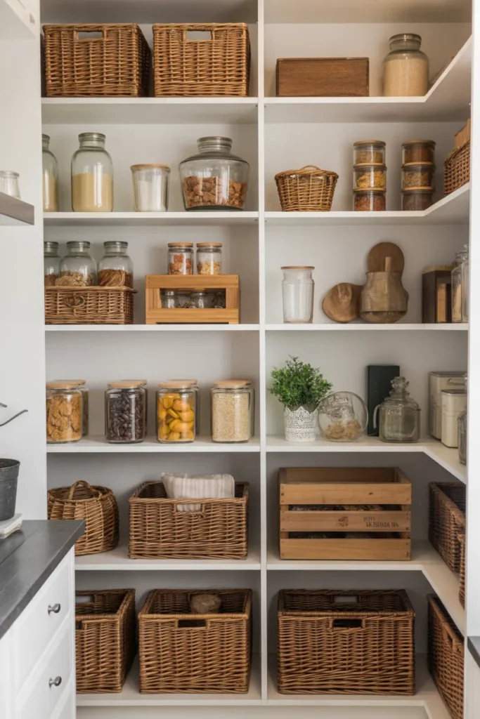 Open Pantry with Charm