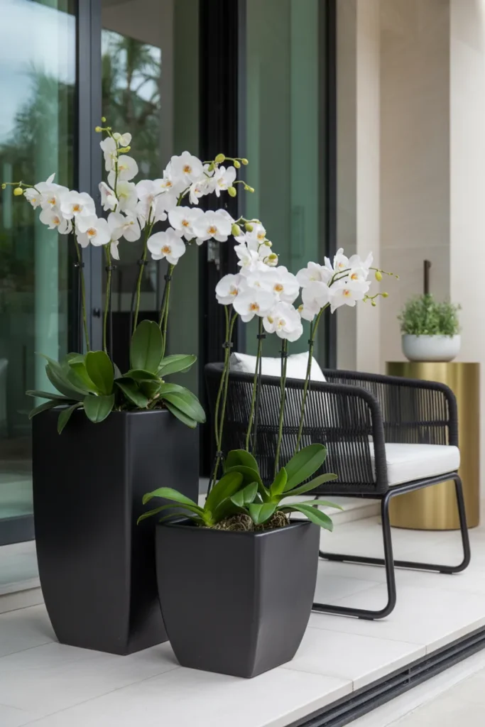 Orchid Planters for a Touch of Luxury