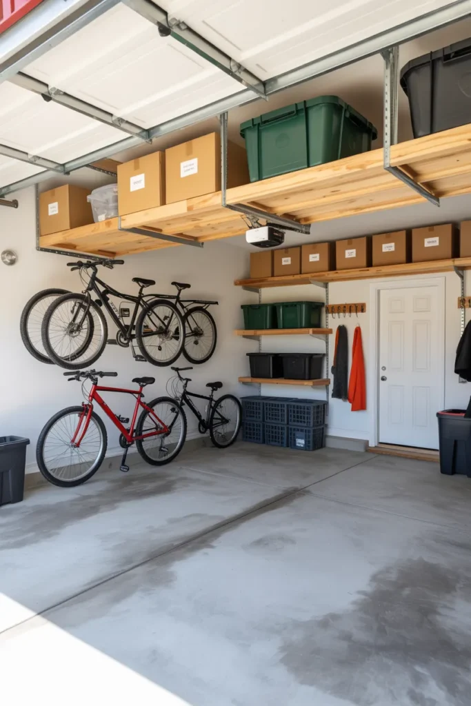 Overhead Ceiling Racks for Extra Space