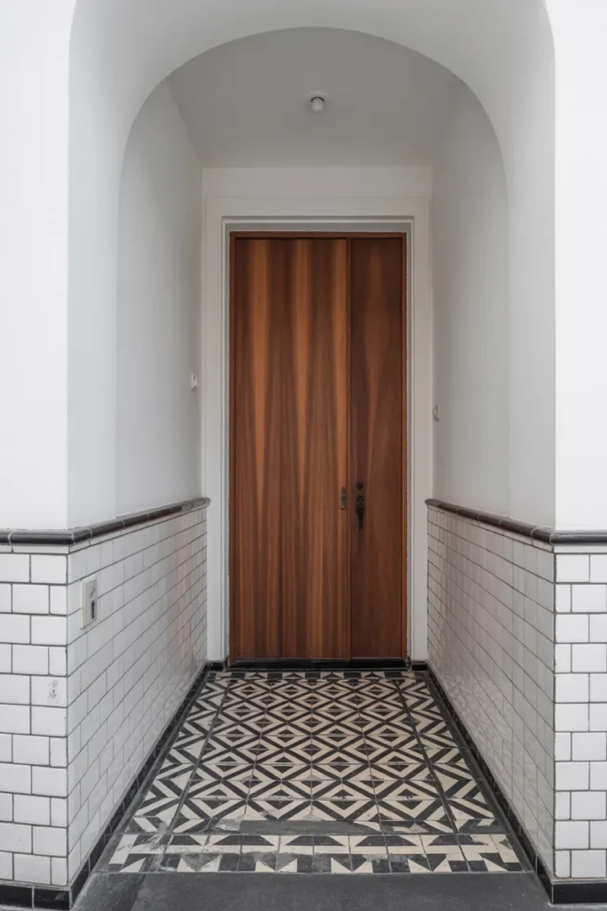 Patterned Floor Tiles