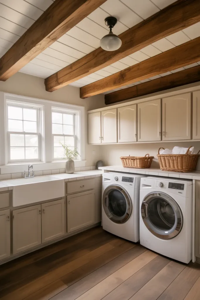 Reclaimed Wood Ceiling Beams