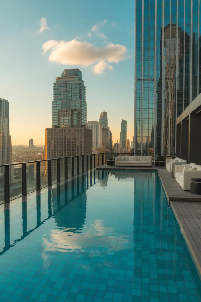 Rooftop Pool Escape