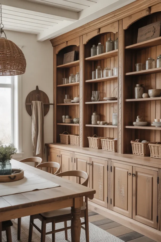 Rustic Farmhouse Built-Ins