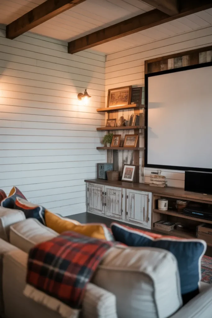 Rustic Farmhouse Theater