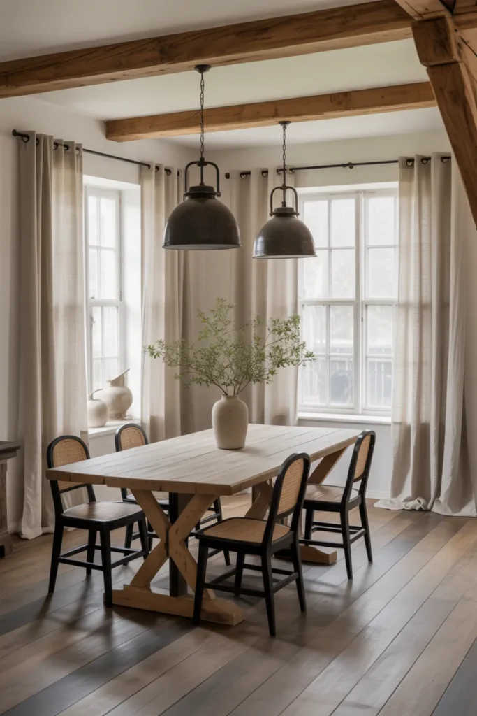  Rustic Modern Dining Room