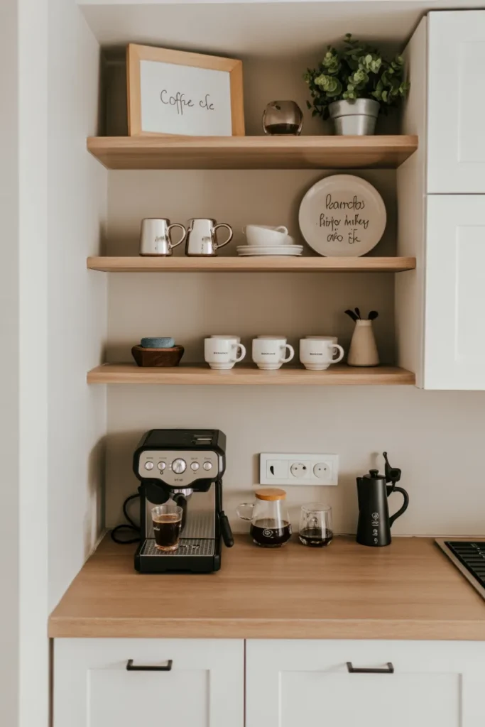 Small Space Coffee Nook