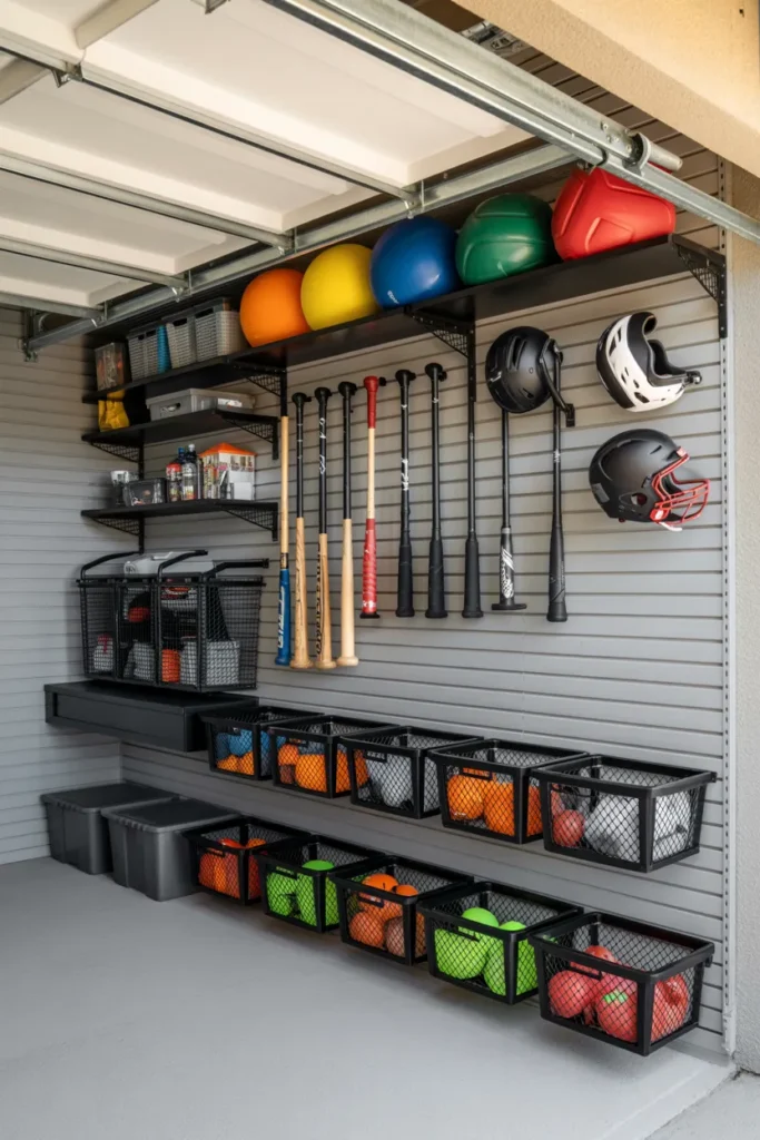  Sports Equipment Organizer