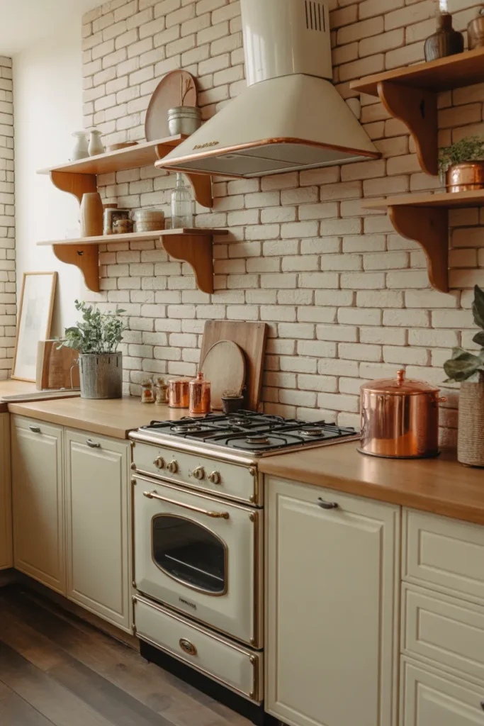  Stone or Brick Backsplash