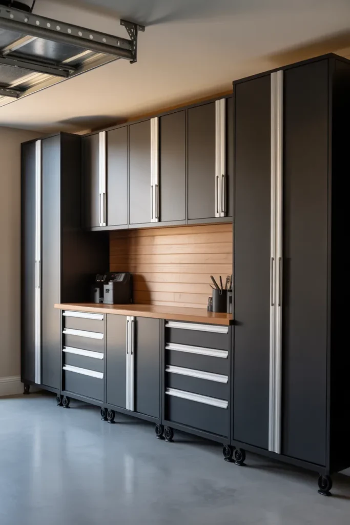 Storage Cabinets with Worktop