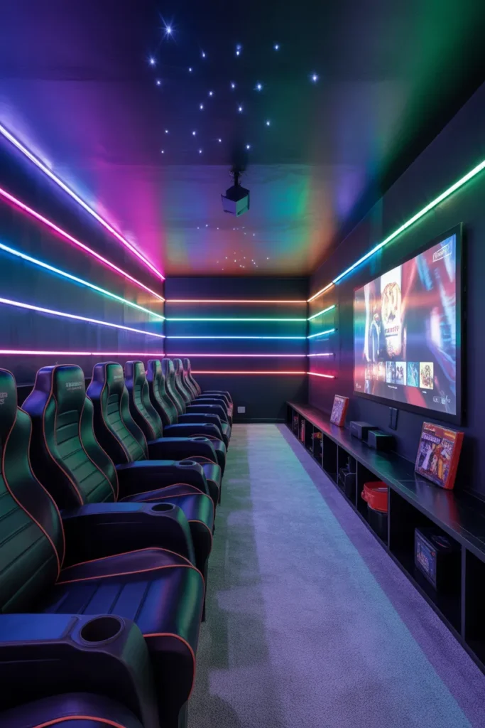  Teen Hangout Movie Room