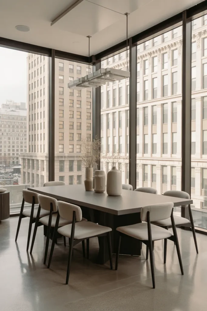 Urban Modern Dining Room