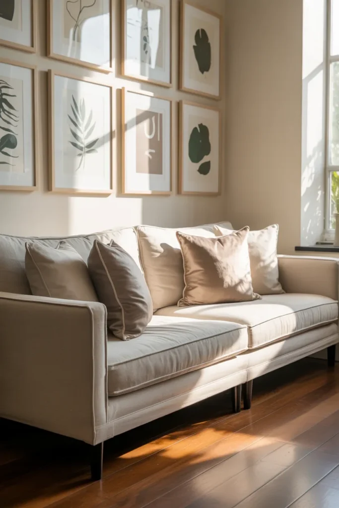  Use Art with Green Tones