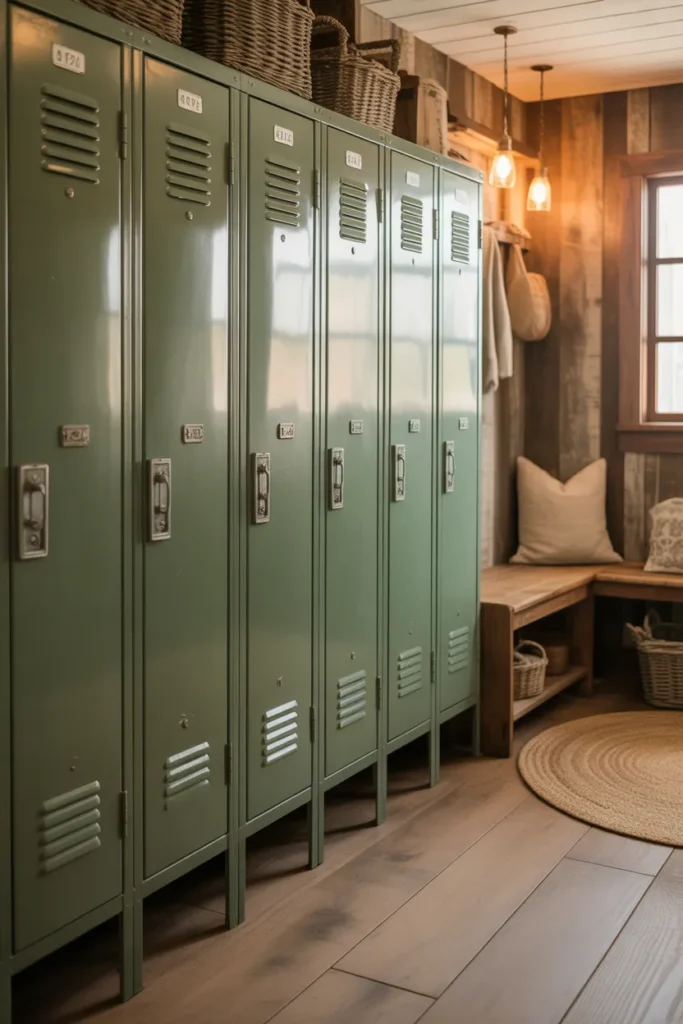 Vintage Locker Storage