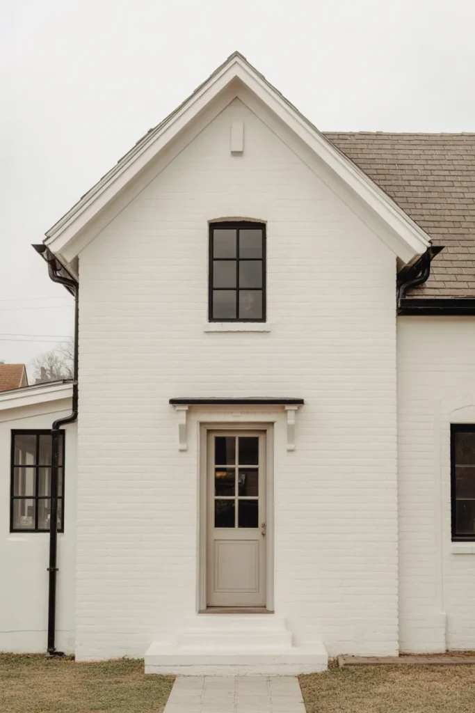 White Brick Farmhouse