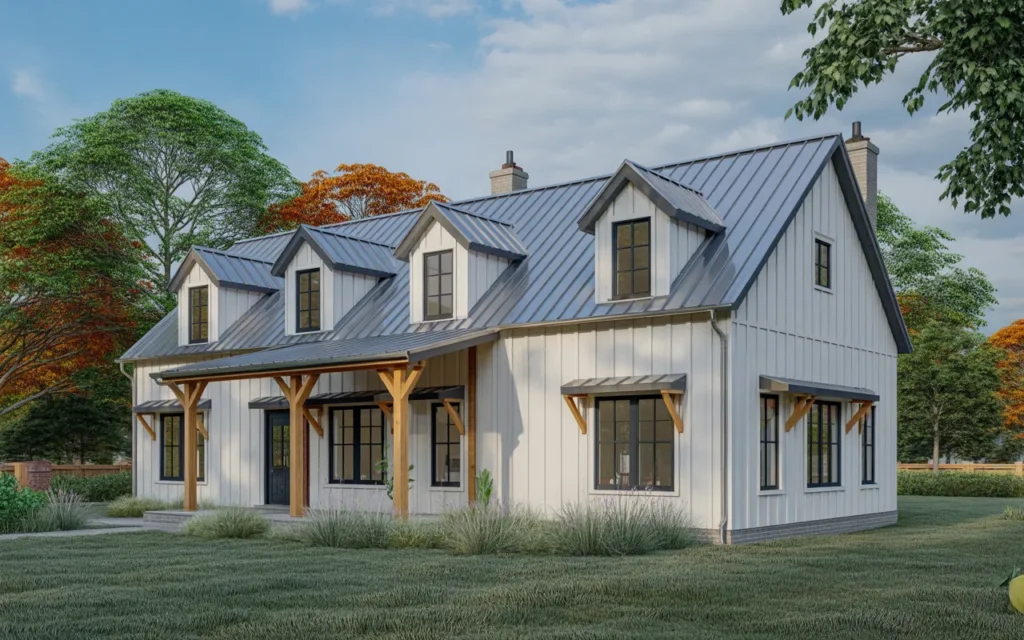 fresh modern farmhouse exteriors