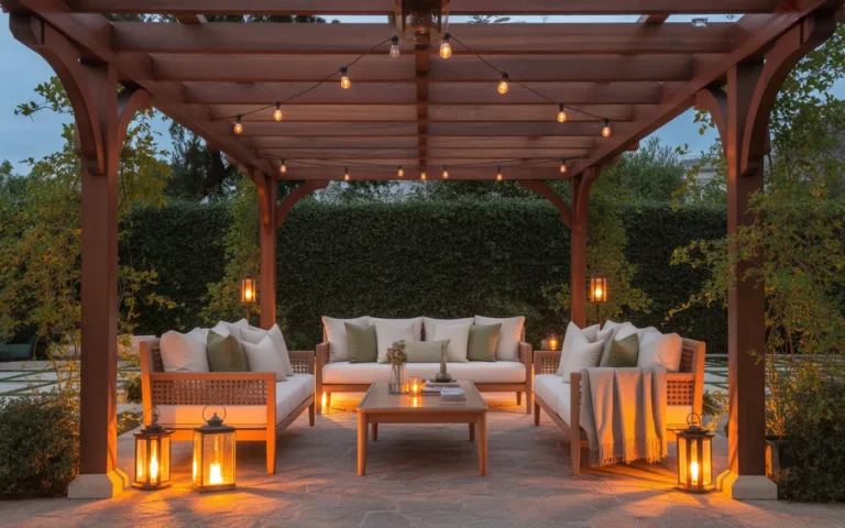 pergola ideas elevate backyard
