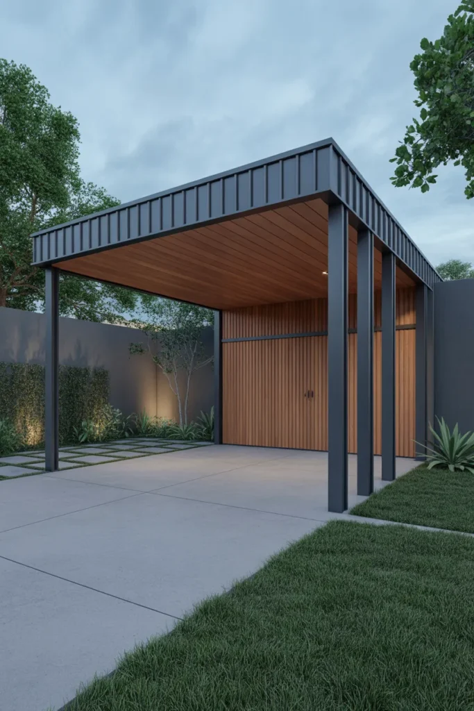   Modern Minimalist Carport