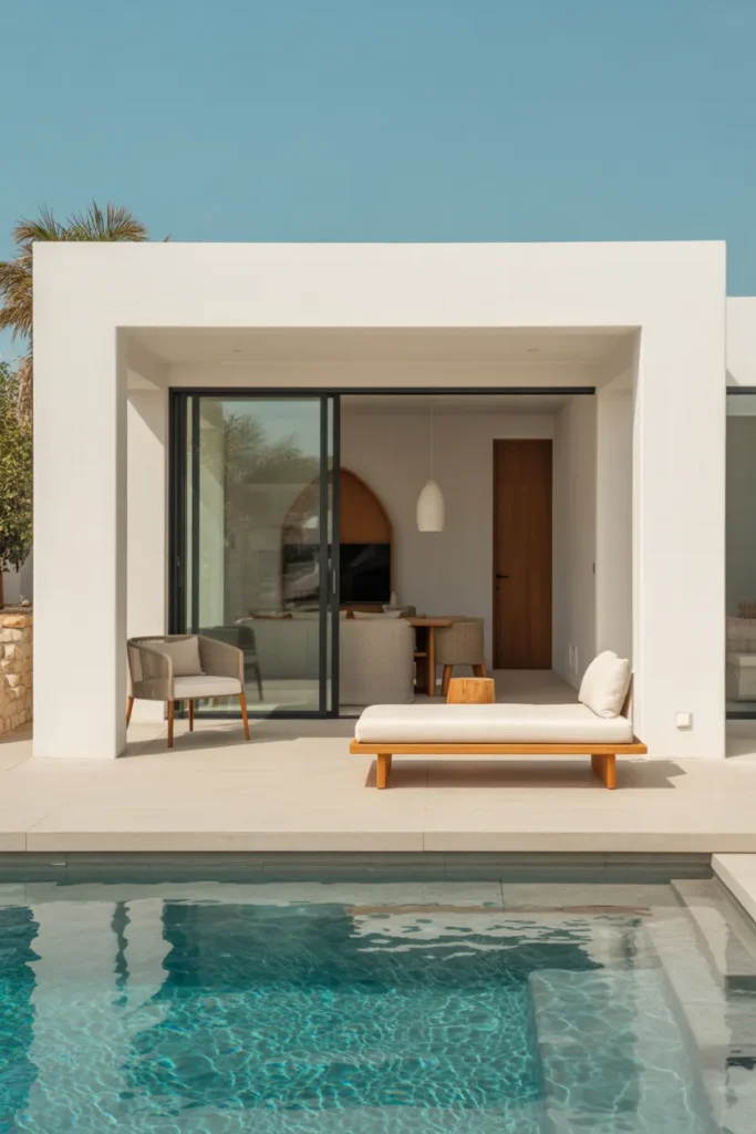   Modern Minimalist Pool House