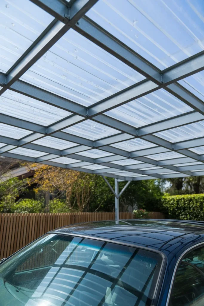   Polycarbonate Roof Carport