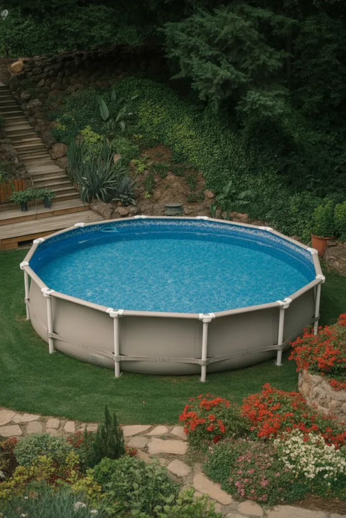  Garden-Integrated Pool