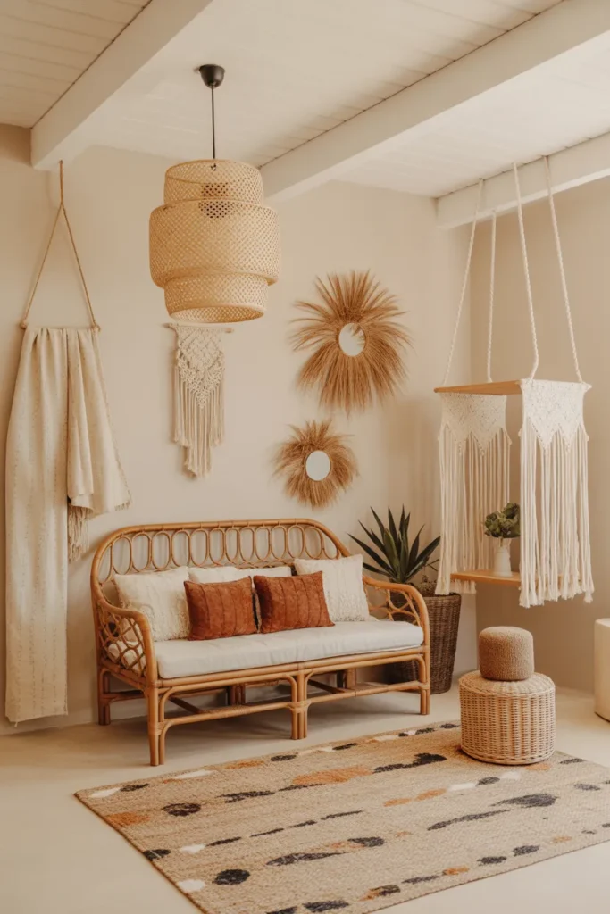  Boho Chic Playroom