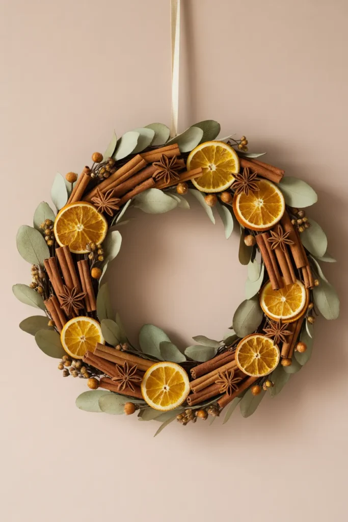   Cinnamon Spice Wreath