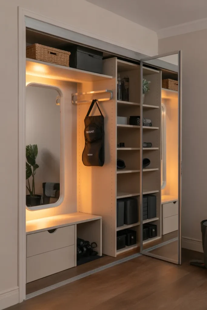  Compact Closet Gym