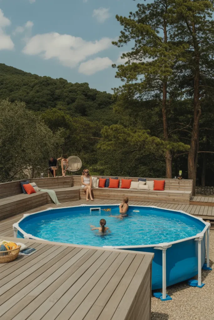  Family-Friendly Pool with Deck Seating