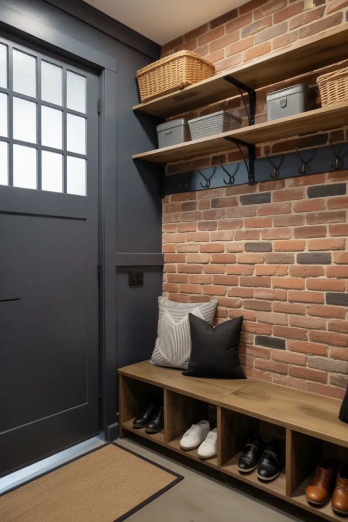 Industrial Chic Entryway