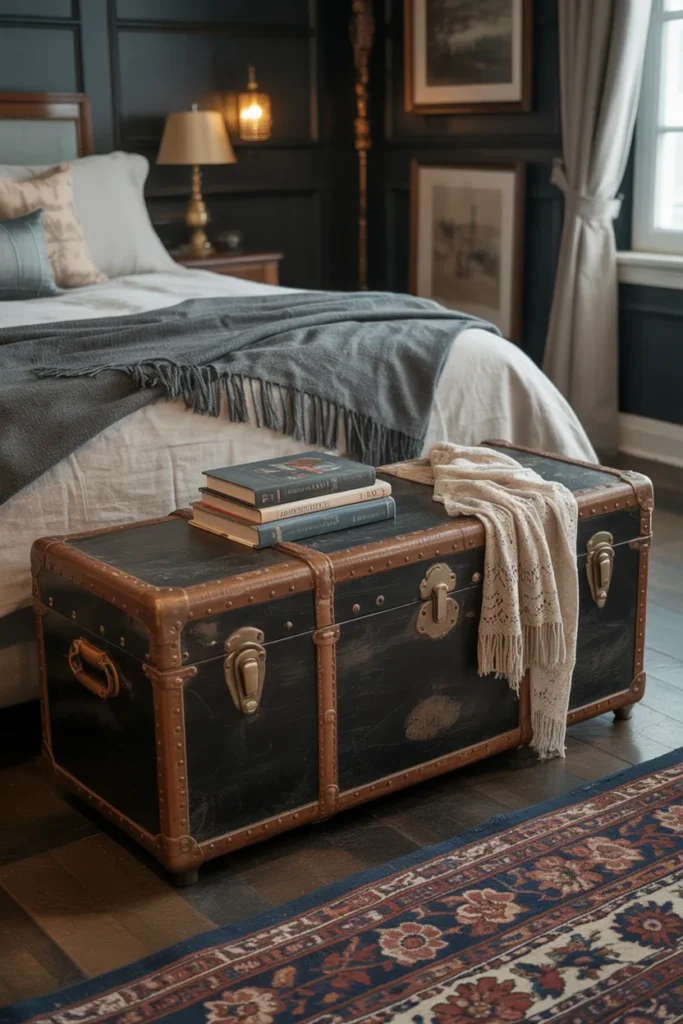 Vintage Trunk Storage