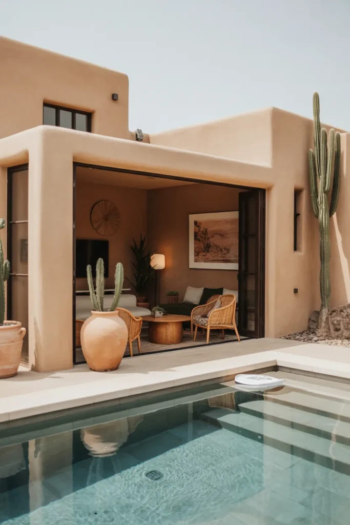  Desert Modern Pool House