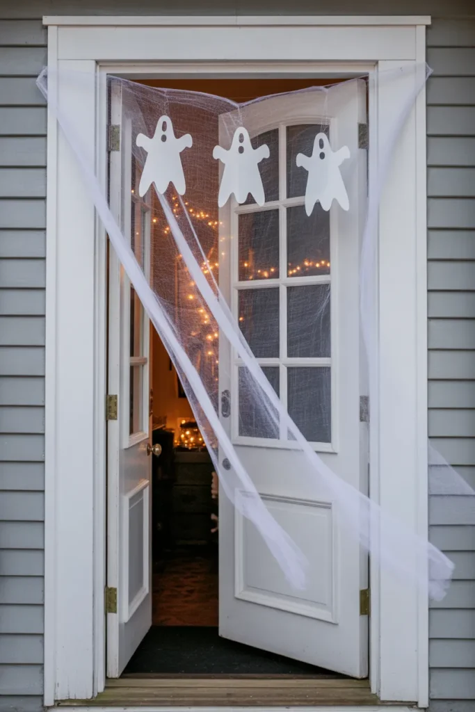   Ghostly Draped Fabric