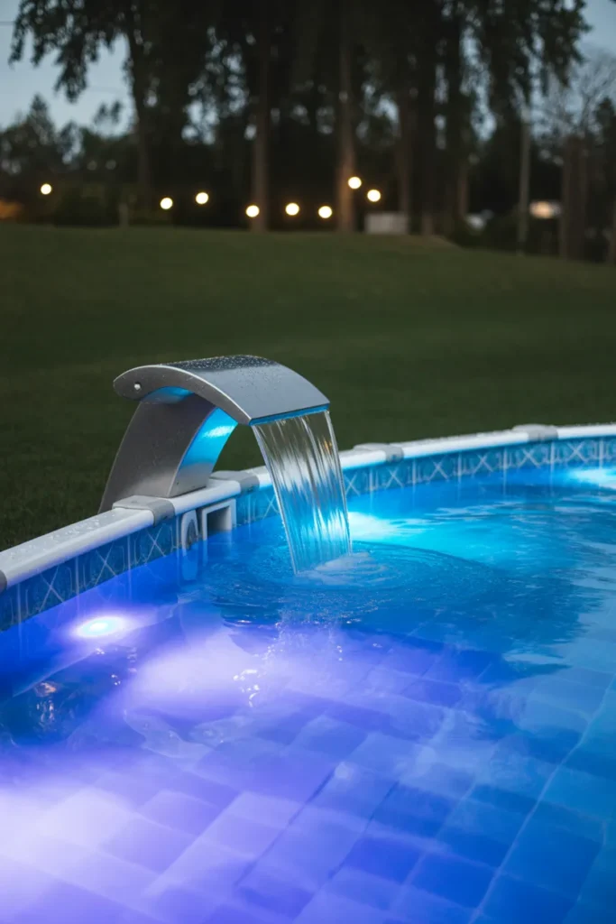  Pool with LED Lighting
