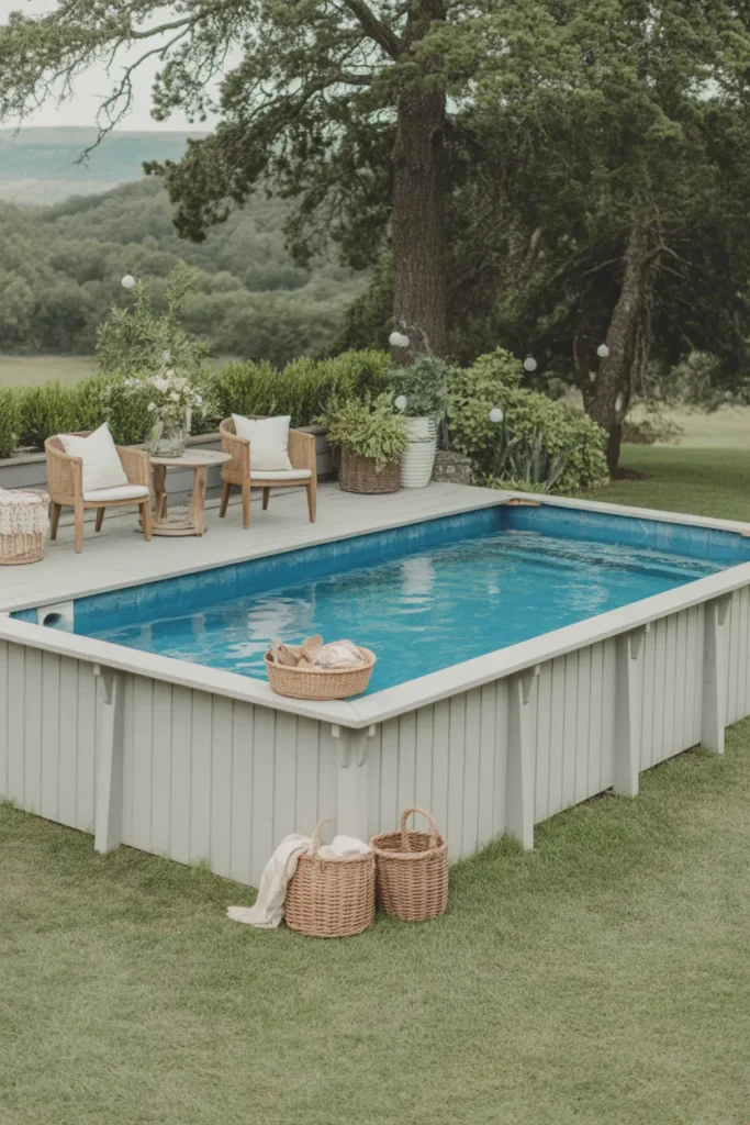  Farmhouse-Style Pool Design