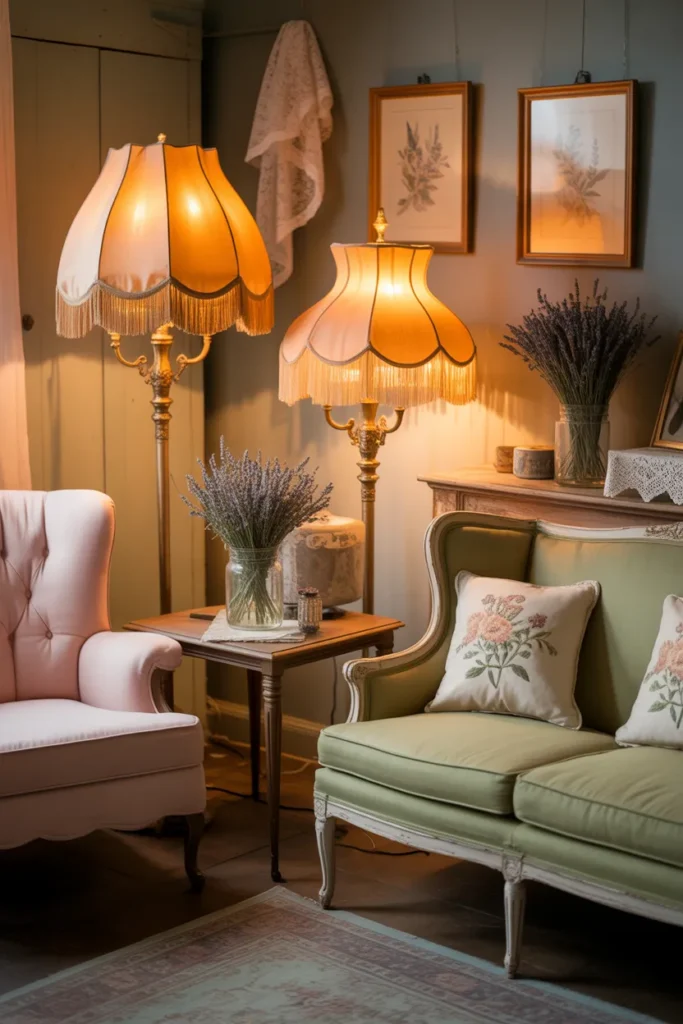  Soft Lighting with Vintage Lamps