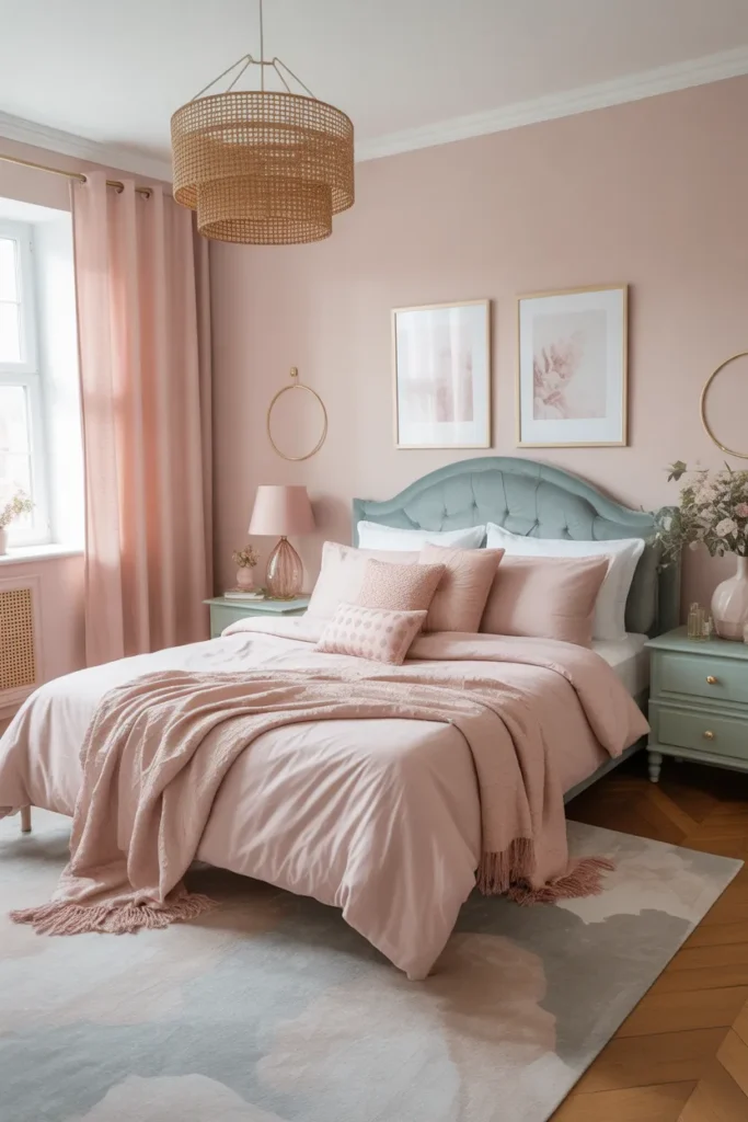 Pastel Dream Bedroom