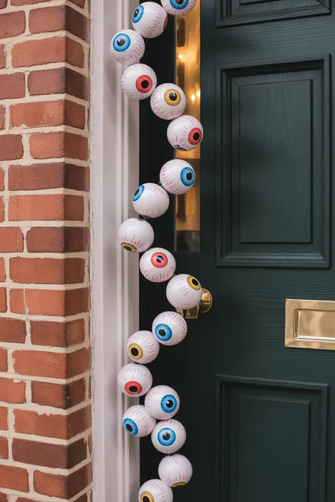  Eyeball Garland for Creepy Charm