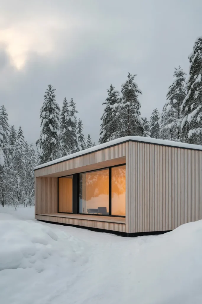  Minimalist Scandinavian Cabin