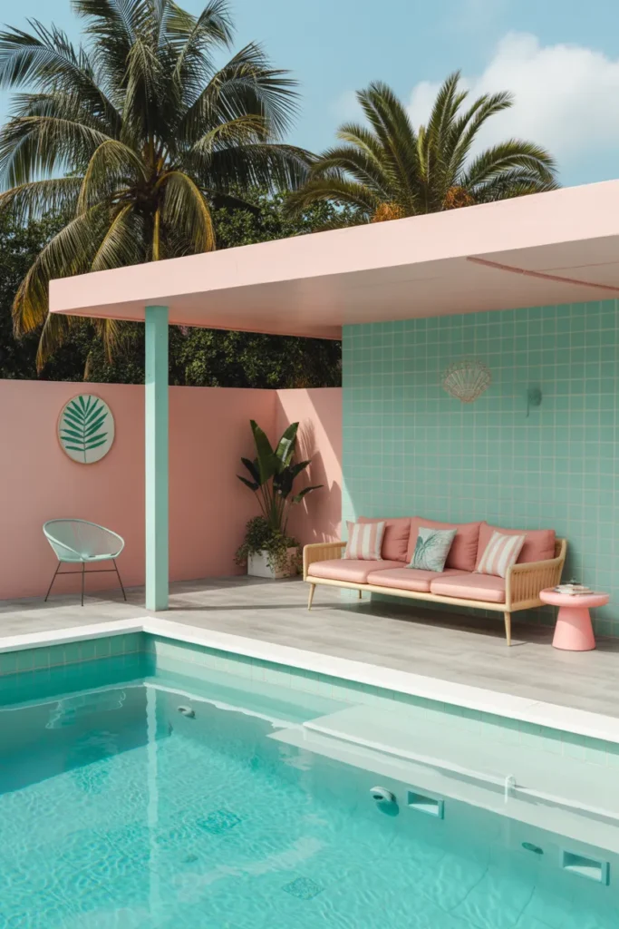  Retro Palm Springs Pool House