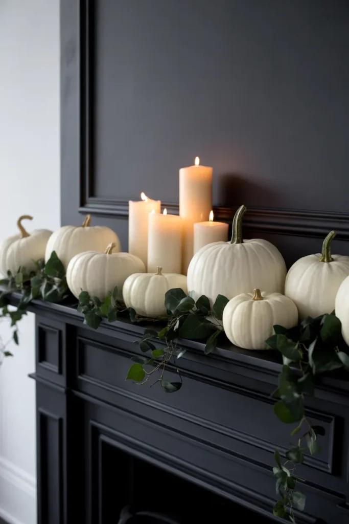  Elegant Black Fireplace Mantel