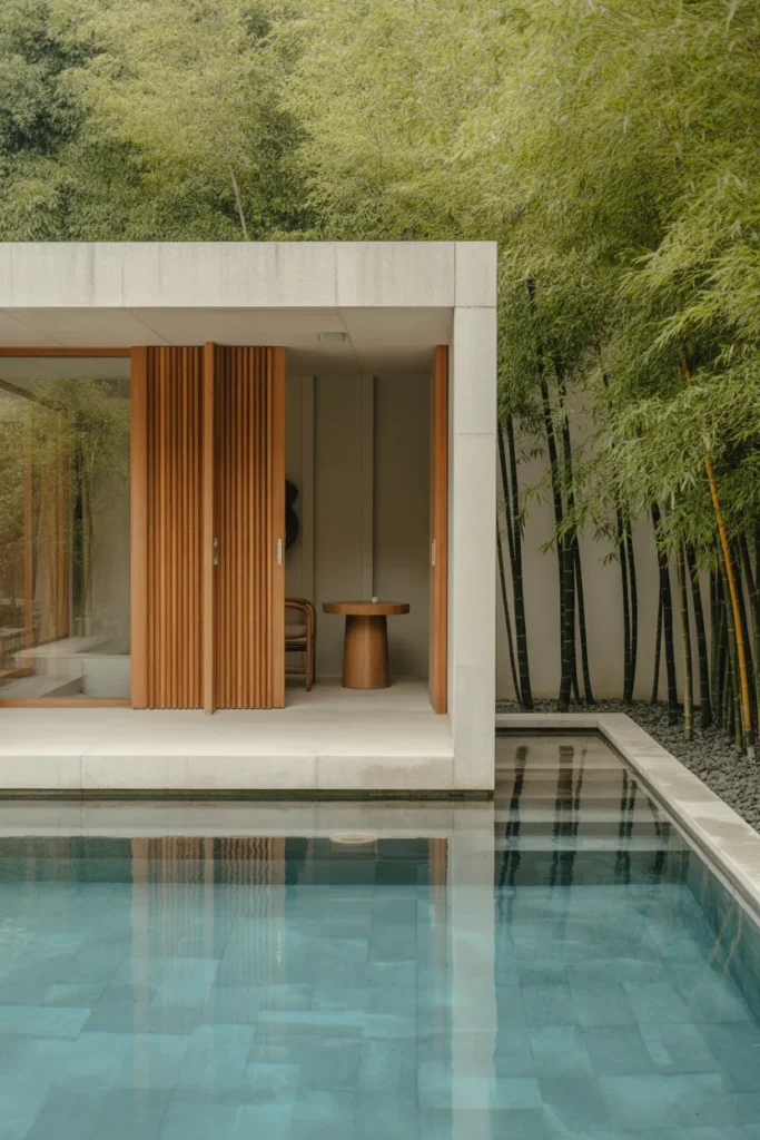  Zen-Inspired Pool Pavilion