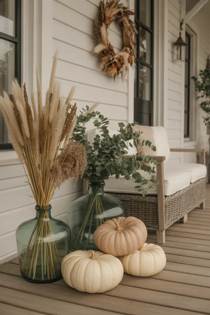  Dried Floral Fall Porch